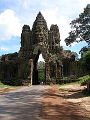 Brama południowa do Angkor Tom